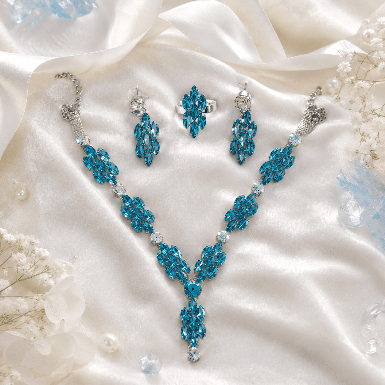 Eternal Shine Jewelry Set - Blue